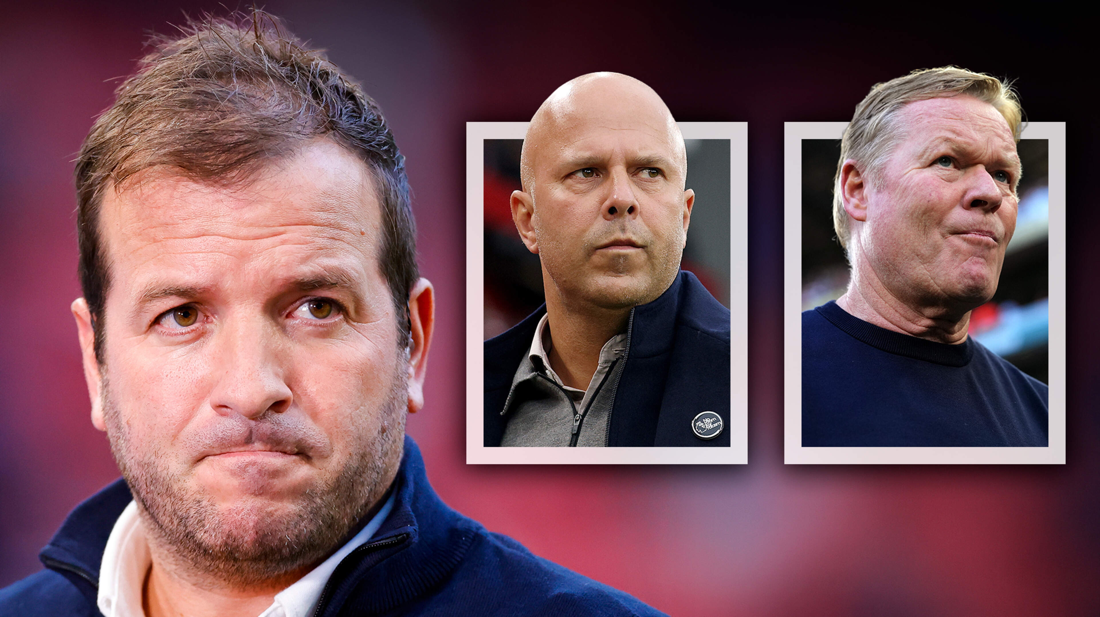 Rafael van der Vaart ziet graag Arne Slot als bondscoach, maar: ’Met hem alleen ben je er niet, moet meer gebeuren’